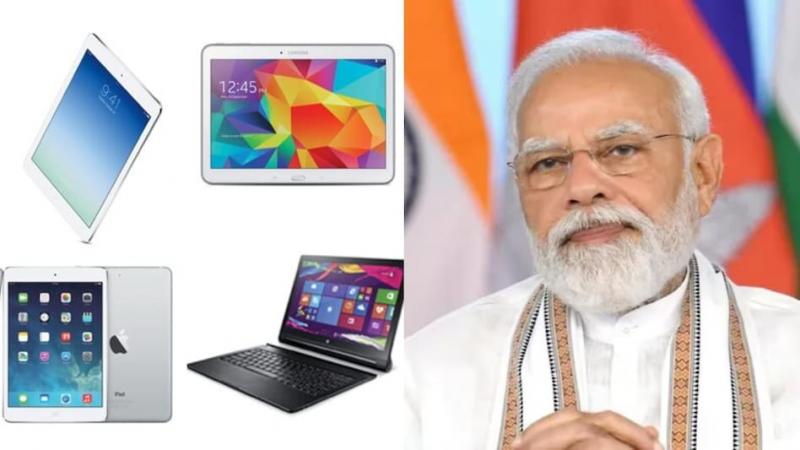 Import of laptops, tablets and PCs banned with immediate effect, Make in India program, local manufacturing, Khabargali