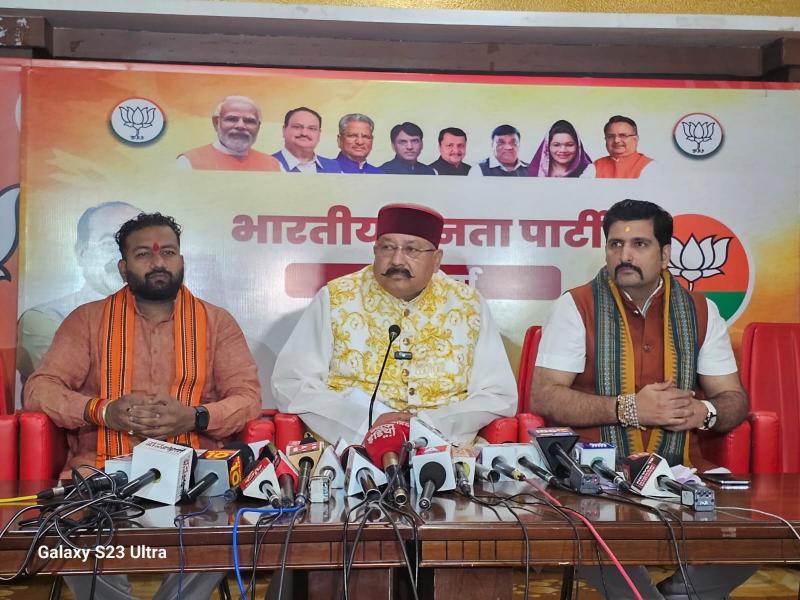 Spiritual Guru and Senior Minister of Uttarakhand Shri Satpal Maharaj, Bharatiya Janata Party, Chhattisgarh Assembly Elections, Khabargali