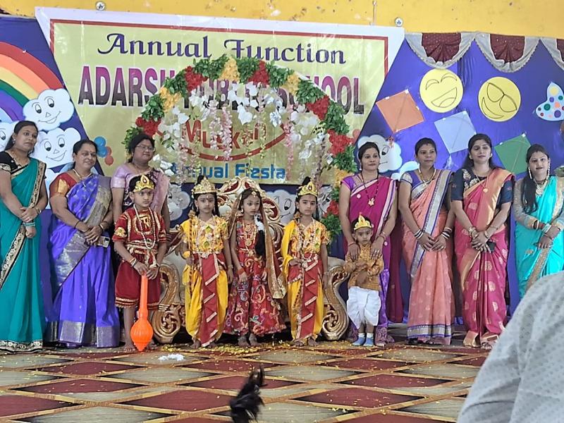 Adarsh ​​Public School Sunder Nagar Raipur, Annual Celebration, Principal Smt. Naina Bodhankar, Chhattisgarh, Khabargali