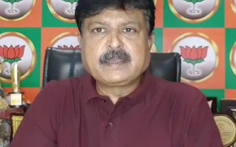 Congress's decision not to attend the consecration ceremony of Ram temple, Bharatiya Janata Party state spokesperson Sanjay Srivastava, Chhattisgarh, Khabargali