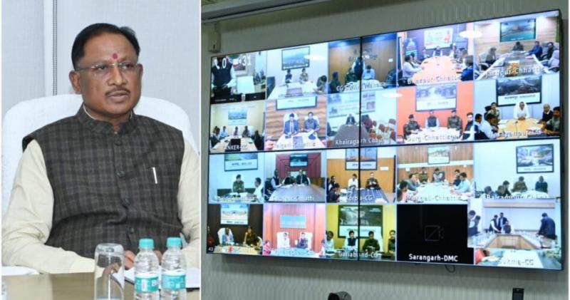 In view of the nationwide strike of truck drivers, CM Sai gave instructions to ensure that the general public does not face any problem, Collector-SP, Chief Secretary Amitabh Jain, Director General of Police Ashok Juneja, Additional Chief Secretary Manoj Kumar Pingua, Secretary to the Chief Minister P. Dayanand.  , Food Secretary Topeshwar Verma and Director Food Jitendra Shukla, Chhattisgarh, Khabargali.