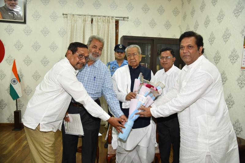 Governor Shri Bishwa Bhushan Harichandan, increasing oppression on minority community, Chhattisgarh Muslim community, Syed Akil, Nauman Akram Hamid, Shahid Ali, Sai.  Sadiq Ali, Raipur, Khabargali