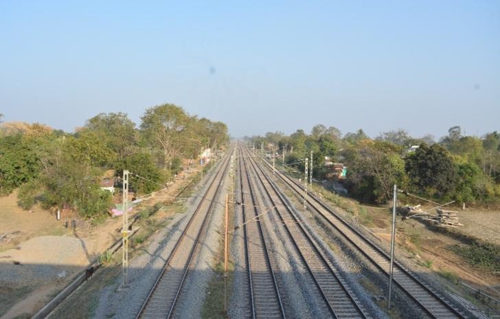 Creation of new horizon of infrastructure development by South East Central Railway, Bilaspur-Jharsuguda fourth rail line project for the development of infrastructure, work is going on fast, Chhattisgarh, Khabargali.