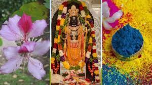 Shri Ram Lalla will play Holi with gulal made from Kachnar flowers, Ayodhya, NBRI Director Dr. Ajit Kumar Shashani, Herbal gulal is also prepared from the flowers offered at Gorakhnath Temple, Gorakhpur, Khabargali.