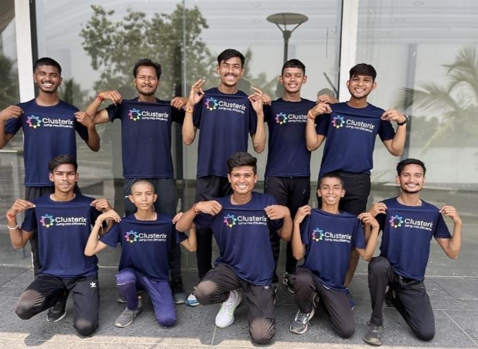 10 players of Chhattisgarh selected in Asian Jump Rope Championship 2024 Indian Jump Rope Team, Kawasaki of Japan, Secretary of Chhattisgarh State Jump Rope Association Akhilesh Dubey, Rajdeep Singh Hargotra, Hrithik Verma, Gopash Chandani, Ayush Soni, Harsh Manikpuri, Himanshu Manikpuri, Himanshu Kashyap, Yuvraj Sahu, Rudra Dutt, Bhavesh Sinha, Khabargali