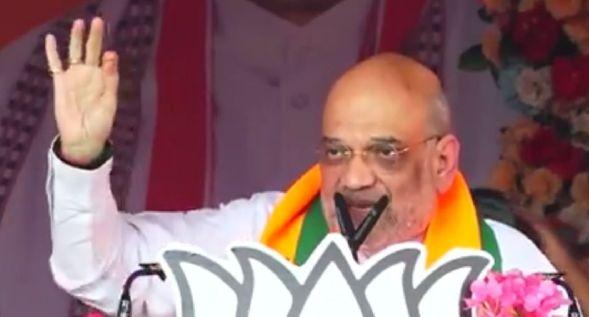 Union Home and Cooperation Minister and senior Bharatiya Janata Party leader Shri Amit Shah on Sunday addressed a huge public meeting organised in Chhattisgarh, Rajnandgaon Lok Sabha, Khabargali