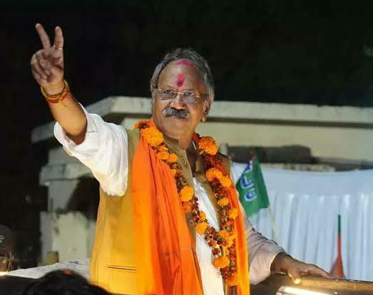 Brijmohan Agrawal roared in Odisha, targeted the new government, sought votes for Dharmendra Pradhan and Jaynarayan Mishra in Sambalpur, Khabargali
