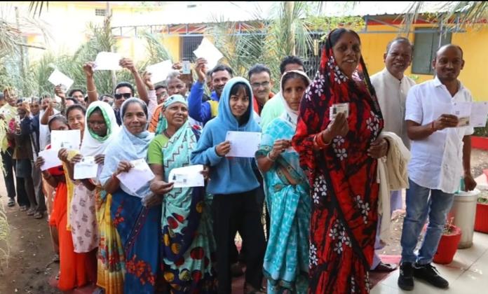 66.94 percent voting in Chhattisgarh till 6 pm, Lok Sabha elections 2024, Khabargali