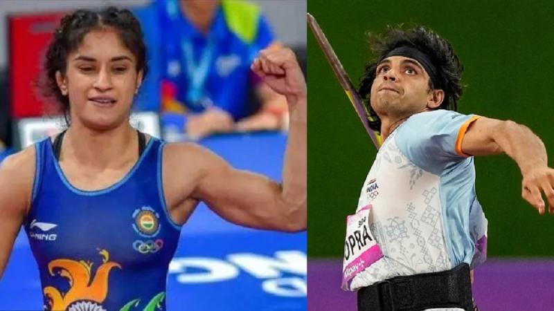 Paris Olympics, Vinesh Phogat and Neeraj Chopra raised hopes of gold, both made it to the finals, score between India and Germany in hockey tied at 1-1, know when and in which sport India can get its first gold medal, Khabargali