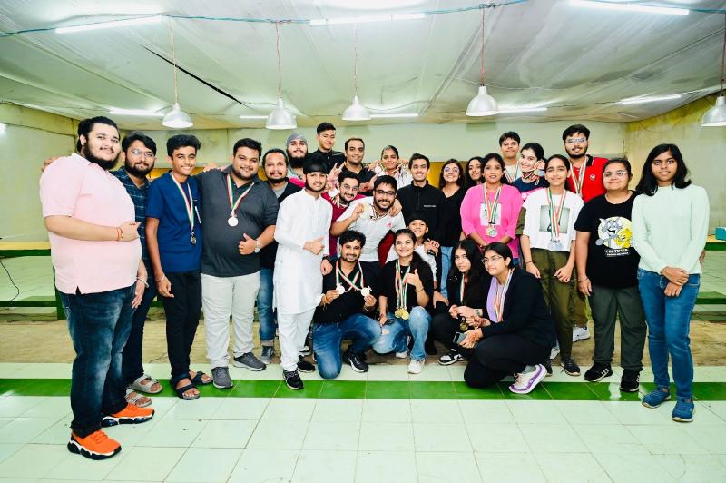 In the 23rd state level shooting competition, more than 40 shooters of Topgun Shooting Academy have been selected for the pre-national shooting competition by winning medals in different categories, Chhattisgarh Rifle Association, Asansol, Sports Minister Tank Ram Verma, Raipur, Chhattisgarh, Khabargali