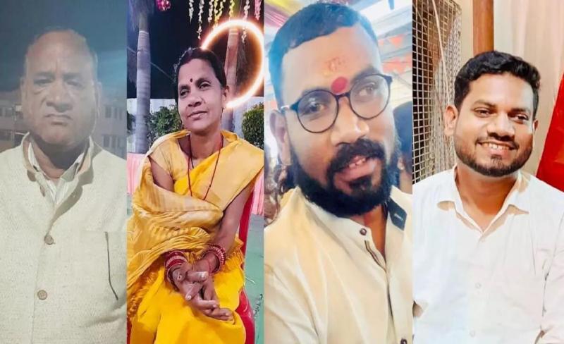 Congress leader consumed poison along with his family, all four members died, Chhattisgarh, Khabargali