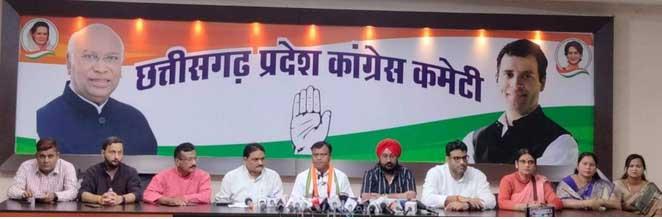Congress will burn effigies from tomorrow over the Balrampur incident, Chief Minister Sai said - Congress leaders should exercise restraint and not take the law into their own hands, Chhattisgarh, Khabargali