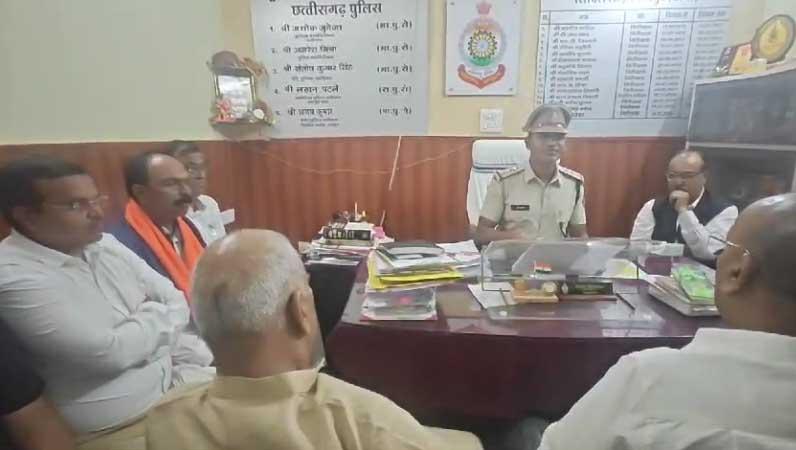 BJP lodged FIR against Congress spokesperson Shukla in Civil Lines police station for fake video of Sunil Soni, Raipur, Chhattisgarh, Khabargali
