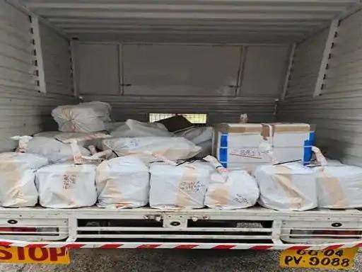 Big action by Raipur Police, silver worth Rs 9 crore seized from pickup  cg news latestnews cg big news hindi news khabargali 