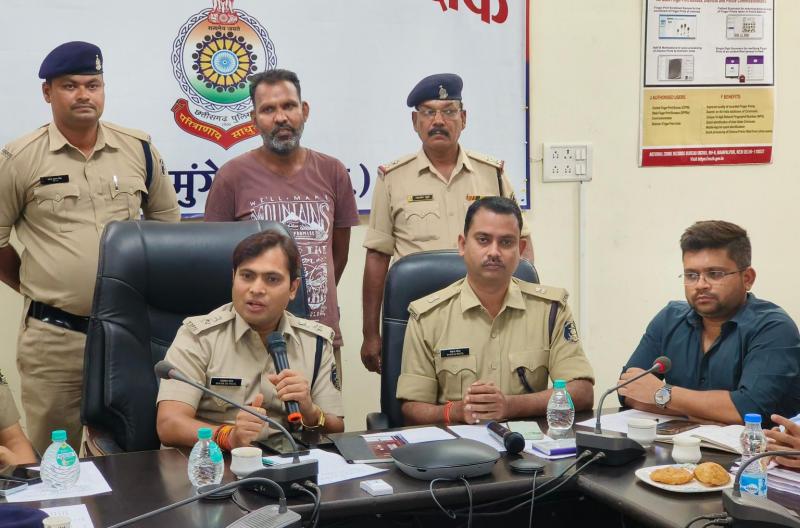 Main accused of paddy scam worth Rs 91 lakh arrested, police caught the accused who was dodging  cg news hindi news cg big news khabargali 