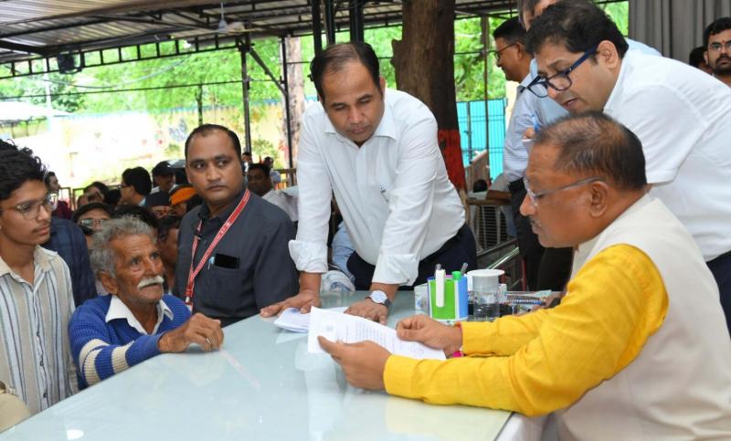 Tomorrow's public darshan postponed, Chief Minister attending the swearing-in ceremony  cg news latest news chhattisgarh news cg big news khabargali 