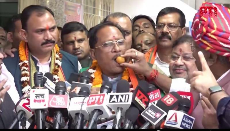 The massive victory in the South by-election is the public's seal of approval on the work of the state government - Vishnudev Sai, In the by-election on the Raipur City South assembly seat of Chhattisgarh, Sunil Kumar Soni of the Bharatiya Janata Party, BJP defeated his nearest rival and Congress candidate Akash Sharma by a margin of 46167 votes, Khabargali