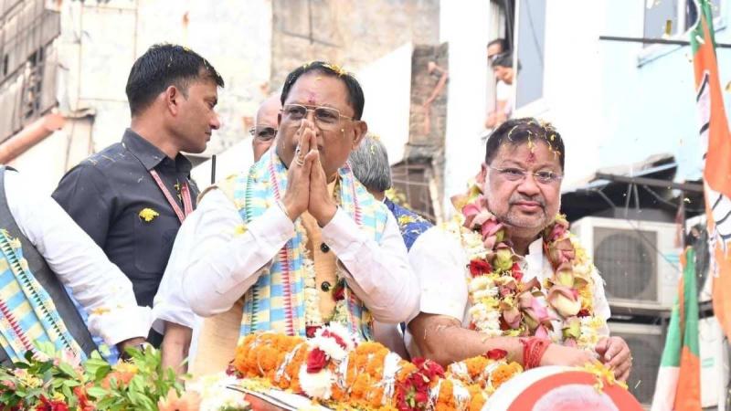 BJP on the way to victory, CM Sai will reach BJP office, see results so far Cg News Hindi News cg big News latest News Khabargali