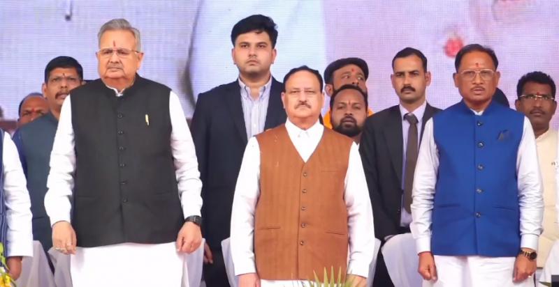 Janadesh Parba Sabha, National President said in Janadesh Parba Sabha that it is fun to come into the light only when we know the darkness, JP Nadda, BJP, Raipur, Chhattisgarh, Khabargali