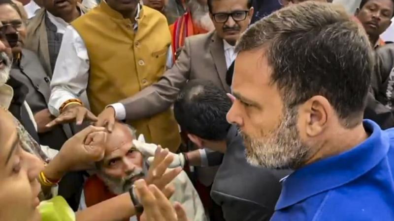 Parliament jostling incident: FIR filed against Rahul Gandhi, action taken on BJP's complaint, Khabargali
