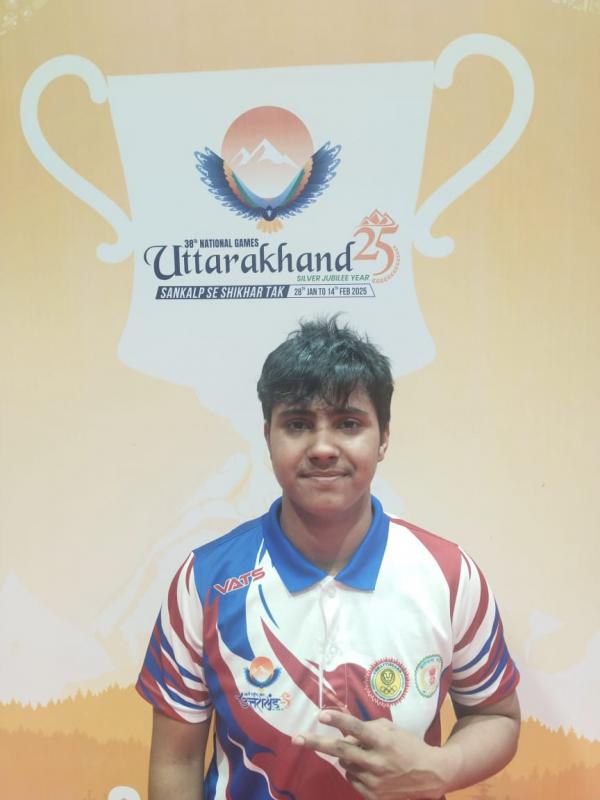 In the 38th National Games in Uttarakhand, the first gold medal for Chhattisgarh was won by Kalaripayatu player Misha Sindhu of Korba, Khabargali