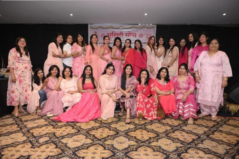 Suhini Soch's family Holi gathering was full of fun, joy and enthusiasm, founder of the organization Manisha Tarwani and president Diksha Budhwani, Raipur, Chhattisgarh, Khabargali