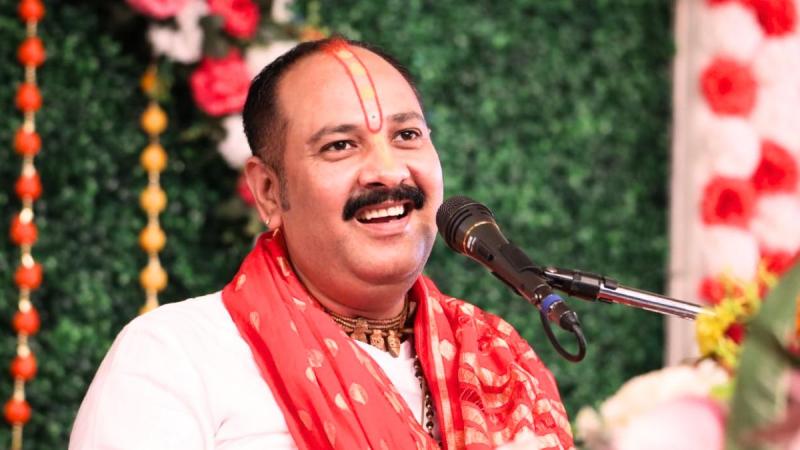 Pandit Pradeep Mishra will narrate Shiv Mahapuran Katha in Bhilai, preparations for the event have begun Chhattisgarh news Bhilai news hindi news big news khabargali 