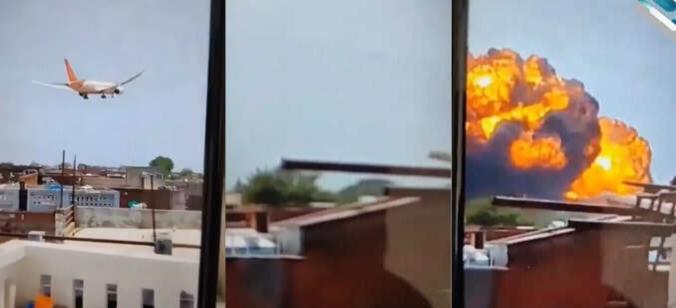 Air India plane turned into a ball of fire after take off, 242 passengers died, passenger plane crashed in Ahmedabad, Gujarat, Khabargali