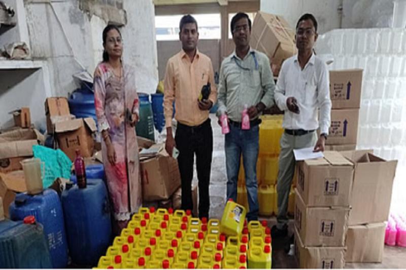 Food and Drug Department took action at 170 places, consignment of narcotic drugs and shampoo seized Food department Raipur News hindi news khabargali 