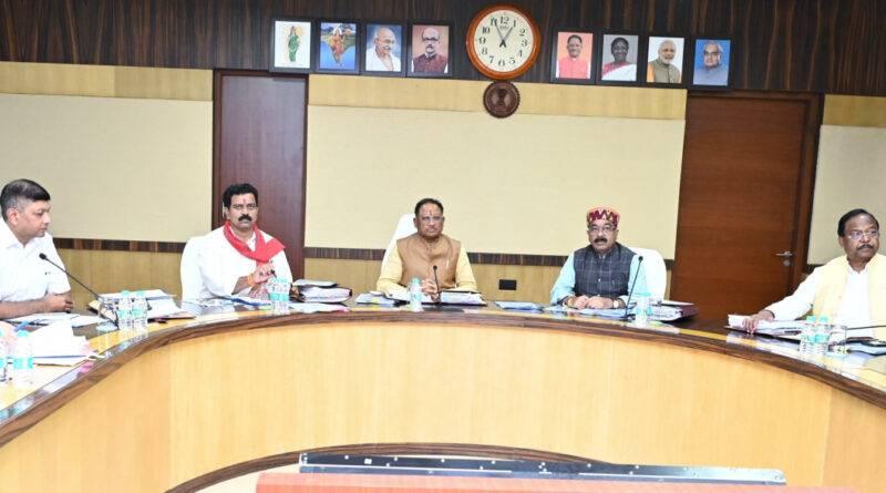 Many important decisions were taken in the cabinet meeting chaired by Chief Minister Sai, Raipur, Chhattisgarh Khabargali