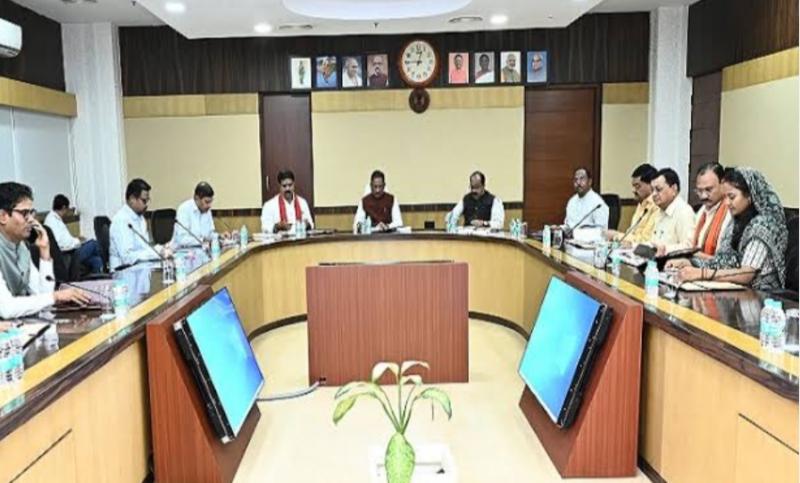 Chief Minister Vishnudev Sai cabinet meeting tomorrow, discussion on cabinet expansion, possible cg news hindi News hindi news khabargali 