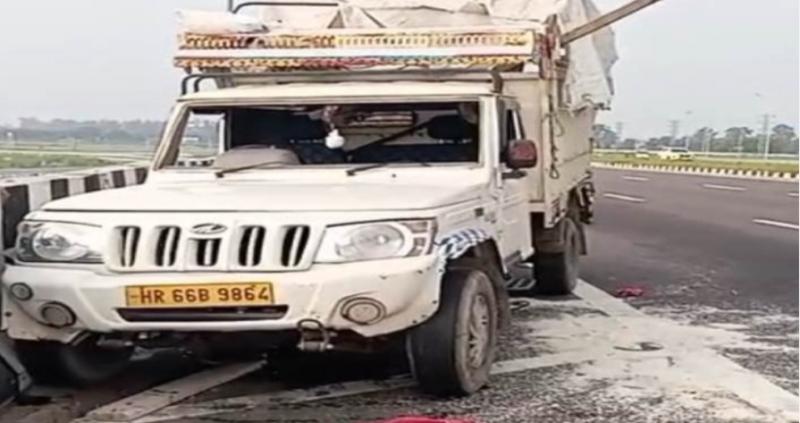 Horrific road accident on Haryana Expressway, five people died, more than ten injured hindi News latest News accident news khabargali 