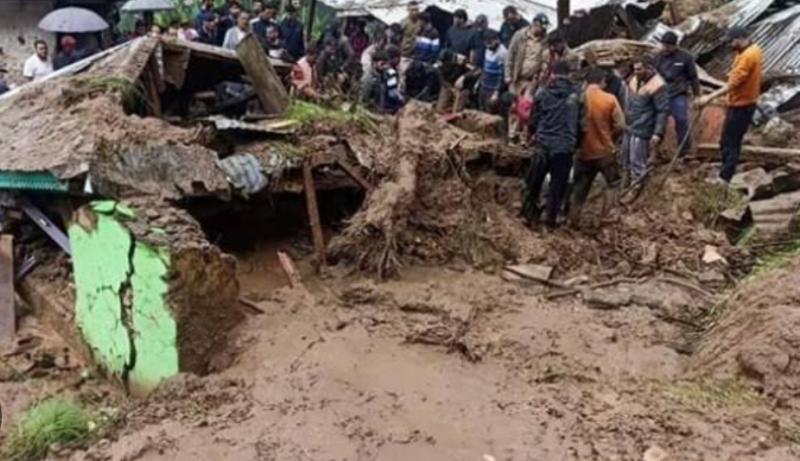 6 houses collapsed due to landslide in Shimla, 5 people including father and daughter died, red alert in six districts hindi News big news latest News khabargali 