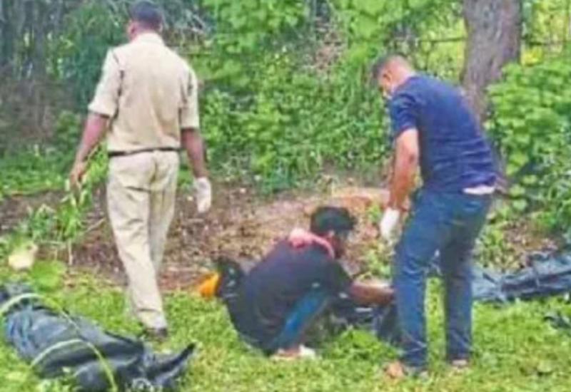4 members of the same family were murdered and buried in the garden, were missing for two days, revealed after unbearable stench cg hindi News Big news latest News khabargali 