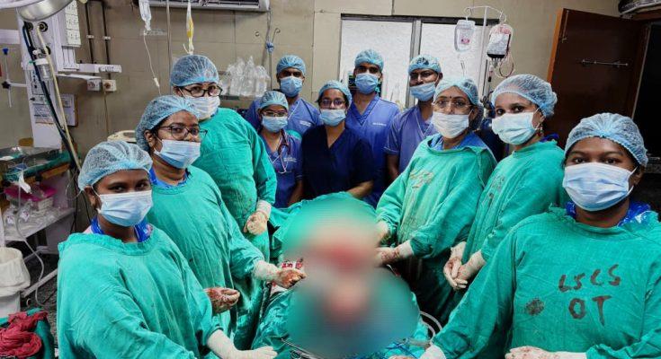 Ambedkar Hospital successfully performs unique secondary abdominal pregnancy operation, both mother and baby are safe hindi News latest News big News khabargali