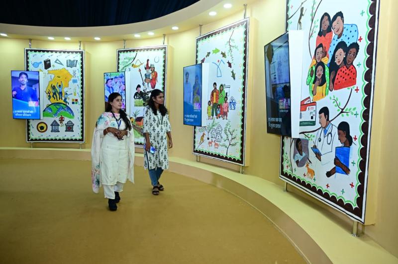 Chhattisgarh's 25 years of development journey is visible in the digital exhibition, Khabargali