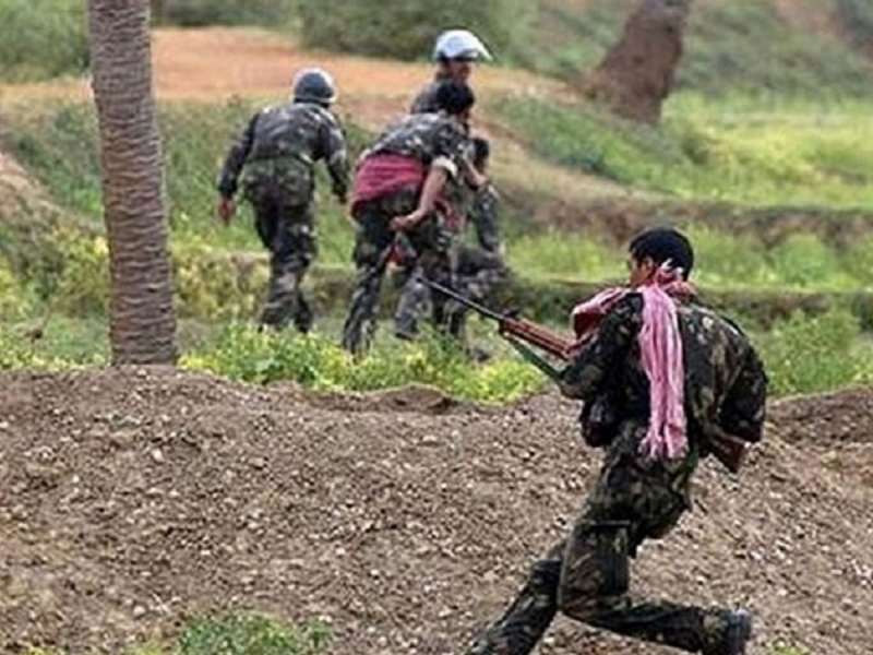 Encounter on Chhattisgarh-Andhra border, 6 Naxalites killed, including dreaded Naxalite Hidma hindi News big News khabargali 