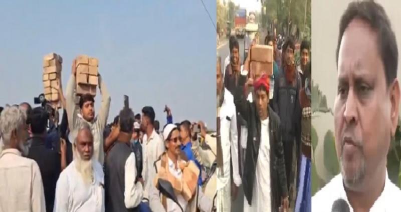 The foundation stone of the new Babri Masjid was laid in Bengal. Uttar Pradesh Deputy CM Keshav Prasad Maurya said, 'The foundation will be uprooted.'