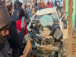 Tragic accident in Jharkhand, four people died in Scorpio, they were returning from an engagement ceremony.