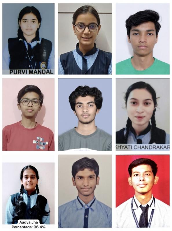 MGM School Gayatri Nagar students dominate CBSE Class 10 exams, Khyati Chandrakar scores 97.6%, Eastern Division, Father Jose Mathew and Principal Dr. Leena R. Jacob, Raipur, Chhattisgarh, Khabargali