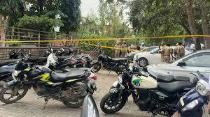 Blast outside BJP office, city-wide alert issued hindi news bjp news khabargali 