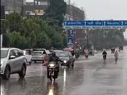 Rain and thunderstorm alert issued in the capital today, providing relief from the scorching heat. raipur hindi news chhattisgarh khabargali  