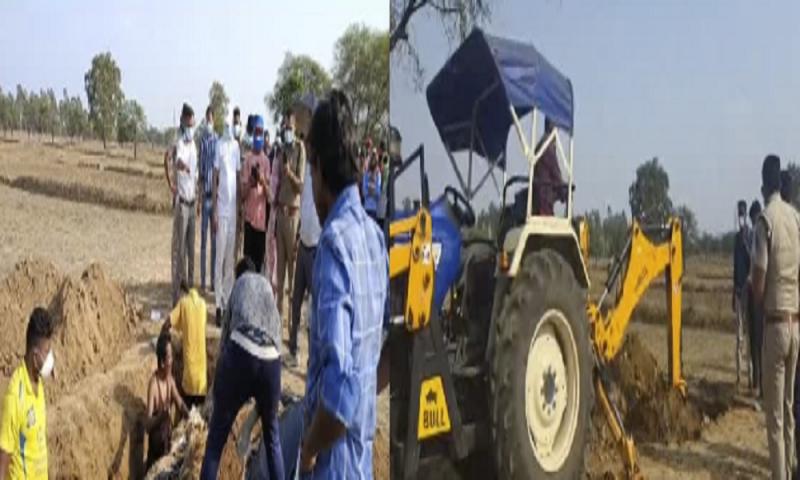 Allegations of 8 deaths due to toxic liquor in Chhattisgarh; police exhumed the bodies, sparking panic among villagers. hindi news latest news khabargali 