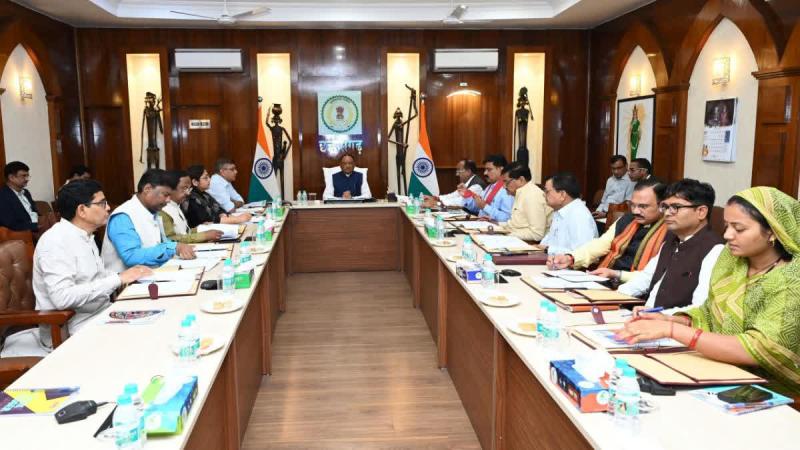Chief Minister Vishnu Deo Sai to chair Sai Cabinet meeting; several decisions to be approved. Hindi news latest news khabargali 
