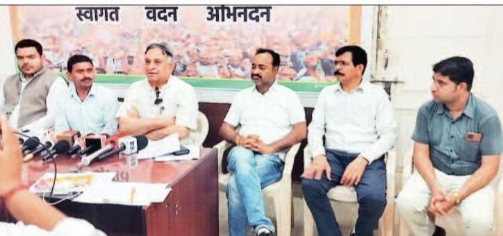 BJP's Samrasta Sankalp Abhiyan will start from today on the birth anniversary of Guru Ravidas. Lokesh Kavadia, Chairman of Chhattisgarh State Disabled Finance and Development Corporation Commission, shared the detailed outline of this ambitious campaign at the Balodabazar BJP office. Chhattisgarh, Khabargali
