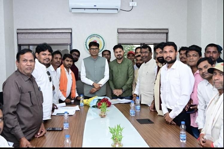 Pirda village land acquisition, RDA Kaushalya Vihar, Minister OP Choudhary, Chief Minister Vishnudev Sai, Pirda village residential project, Raipur Development Authority, Dharsiwa MLA Anuj Sharma, Chhattisgarh, Khabargali