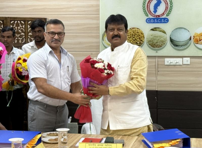 Civil Supplies Corporation meeting, Sanjay Srivastava, compassionate appointment, dearness allowance hike, Chhattisgarh Civil Supplies Corporation, Nava Raipur board meeting, daily wage employees bonus, NICSI assistant computer programmer, Chhattisgarh Civil Supplies Corporation, Khabargali