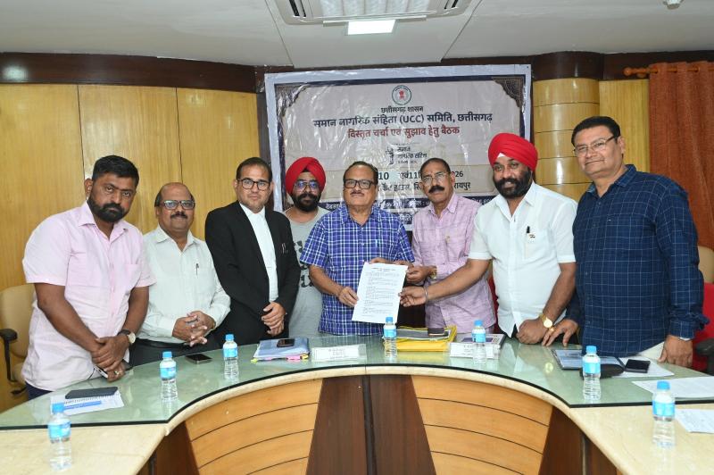 Uniform Civil Code, UCC 2026, Chhattisgarh UCC, State Minority Commission, Amarjeet Singh Chhabra, UCC Committee, Uniform Civil Code Chhattisgarh, Khabargali