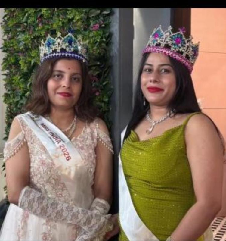 Raipur's Unnati Shukla and Chanchal Sahu won the title of Mrs. India and Miss India 2026 in Indore, Chhattisgarh, Khabargali