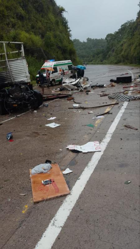  Horrific road accident in Balod; 6 killed in collision between pickup truck and truck. hindi news latest news balod news khabargali 